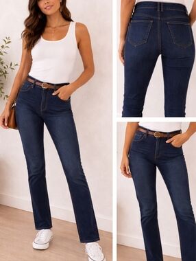 Old Navy Super Skinny Denim Blue Jeans - 16 Long Length